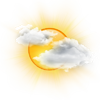Teilweise sonnig